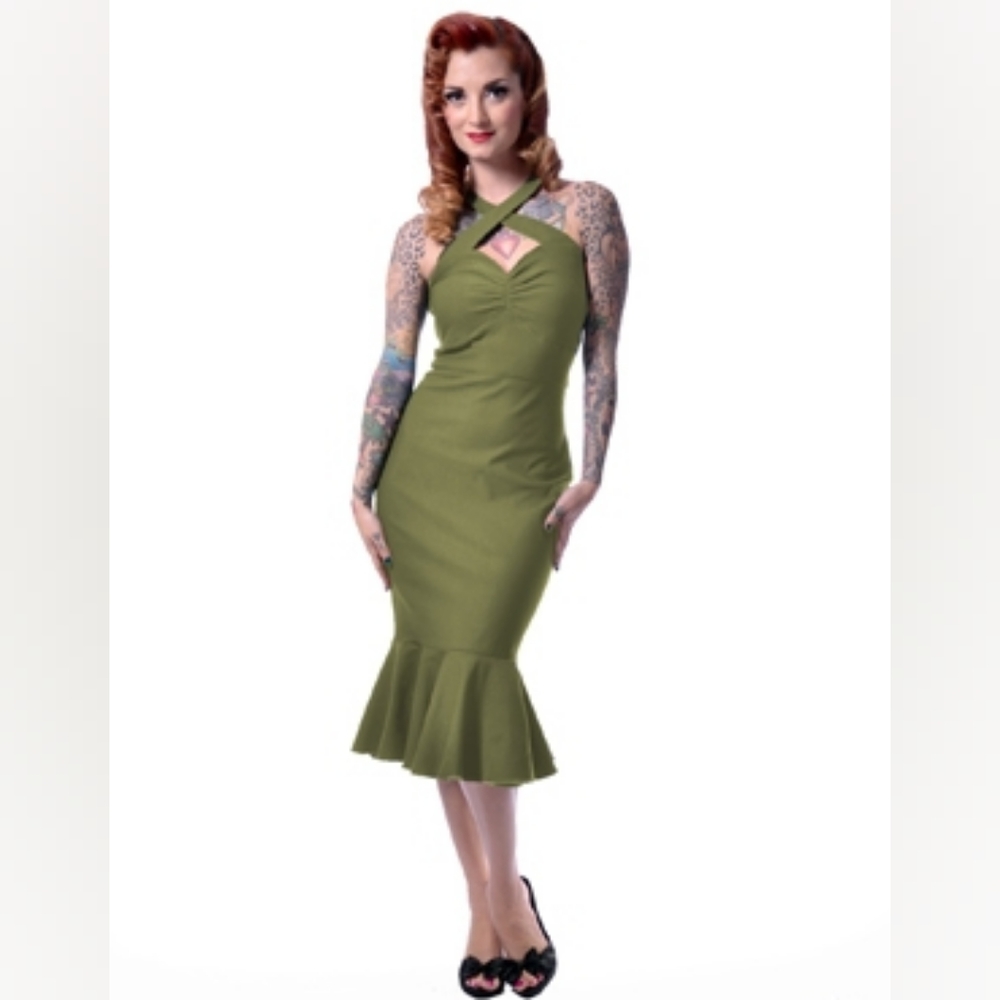 Cherry dollface mermaid dress